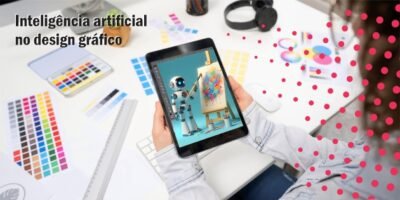Inteligência artificial no design gráfico e impressão